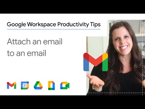 Attach an email to an email in Gmail