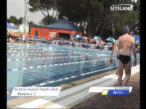 Serie 2 dei 50 Dorso  Assoluti Maschi Master - 11 Memorial Andrea Bettiol