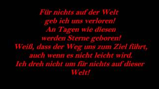 Roger Cicero - Für nichts auf dieser Welt (Lyrics) EM-Song