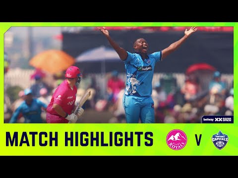 Paarl Royals vs Pretoria Capitals | Match 19 Highlights | Betway SA20