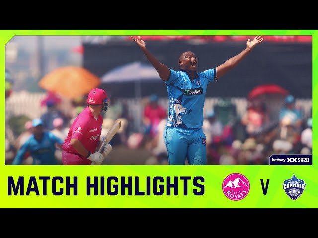 Paarl Royals vs Pretoria Capitals | Match 19 Highlights | Betway SA20 Paarl Royals vs Pretoria Capitals | Match 19 Highlights | Betway SA20