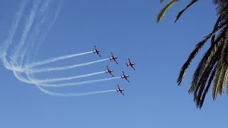 preview picture of video 'Air Force Roulettes Display - Australia Day 2014 Melbourne City'