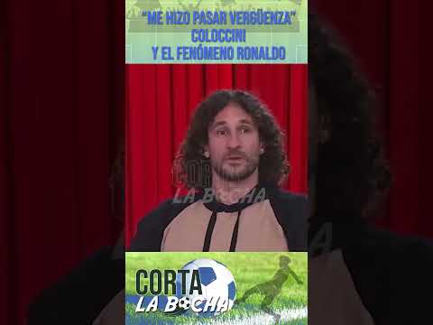 "Me hizo pasar vergüenza" Coloccini y el fenómeno Ronaldo