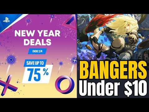 15 Absolute BANGERS Under $10! | PSN New Year Deals 2026