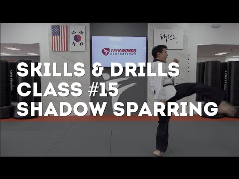 Taekwondo Skills & Drills #15 - Shadow Sparring