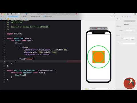 21 - SwiftUI Modifier | Arabic |stroke  VS strokeBorder