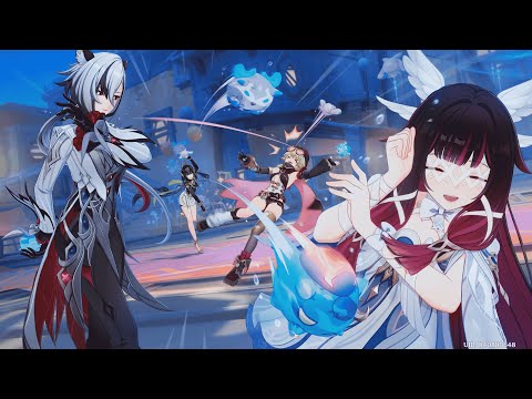 Fatui Harbingers V/S Curatorium Of Secrets 😵‍💫 who will win