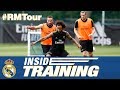 Real Madrid's first training session in Montreal!