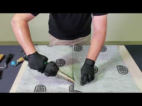Heat Welding ARDEX WeldTEC Waterproofing Membrane