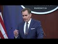 DOD Secretary John Kirby Holds Press Briefing | LIVE