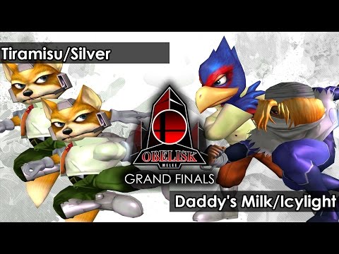 Melee: Tiramisu/Silver V Daddy's Milk/Icylight - Obelisk 45 Tournament SSBM