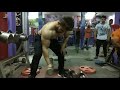 Indian bodybuilder Vinny Sharma biceps Dumblle concentration exercise