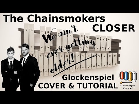 The Chainsmokers - Closer ft. Halsey💗🎺XYLOPHONE GLOCKENSPIEL COVER+TUTORIAL🎧EASY