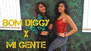 Download lagu Bom Diggy x Mi Gente | Bollyhop Dance Choreography | Nidhi Kumar mp3