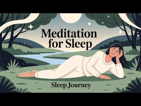 Moonlight Forest Sleep Journey | 12-Min Guided Meditation