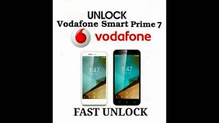 Unlock Vodafone Smart Prime 7 (VFD-600) By Unlock Code