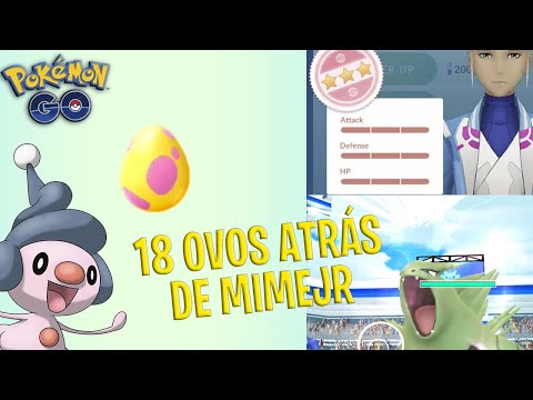 Choquei 18 ovos atrás do mime Jr. ai veio um 100% absurdo...