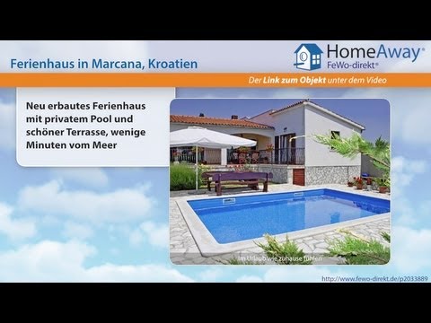 Istrien: Neu erbautes Ferienhaus mit privatem Pool und schöner Terrasse - FeWo-direkt.de Video