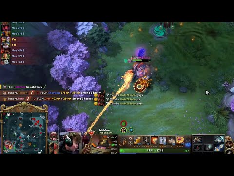 "GUYS IT'S OVER" - BASED RAMZES666 at TI 13 vs Falcons