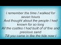 Josh Ritter - Potter's Wheel Lyrics