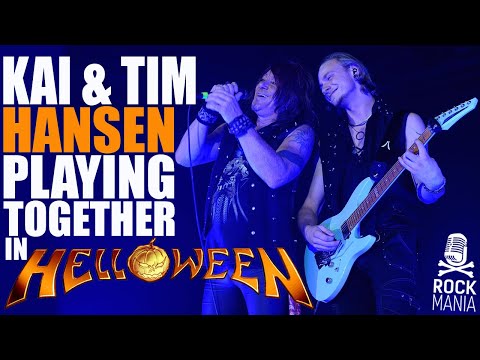 HELLOWEEN - KAI & TIM HANSEN JUNTOS NO PALCO