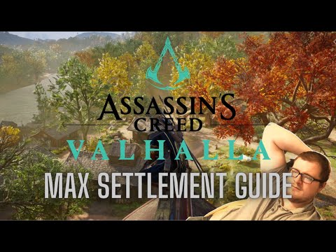 Assassins Creed Valhalla | How To Get MAX LEVEL SETTLEMENT | Level 6 (AC Valhalla)