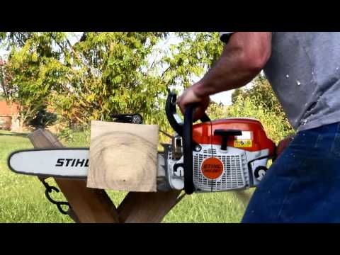 Stihl MS261 Muffler Modded