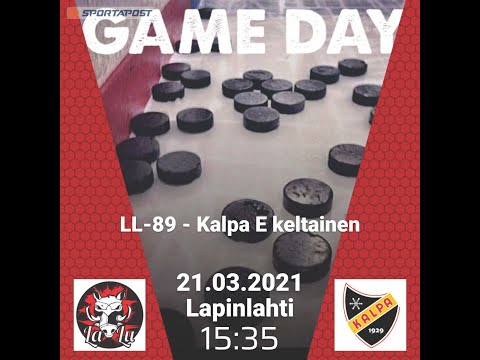 U12 LL-89 - Kalpa E keltainen, 21.03.2021, Lapinlahti