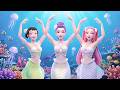 Kpop Music Demon Hunters Songs: FALL BACK TO US (MV) | HUNTRIX MERMAID LEARNS BALLET DANCE 🧜‍♀️🩰