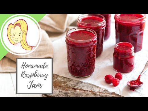 My Favorite EASY Homemade Raspberry Jam