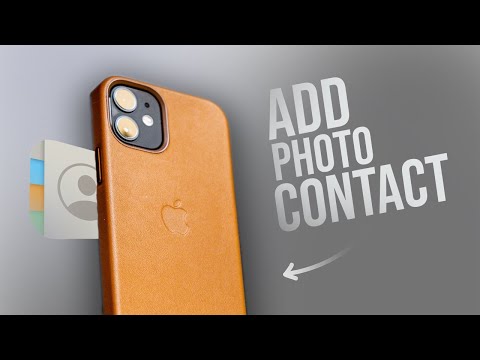 How to Add Photo Contact in iPhone (tutorial)