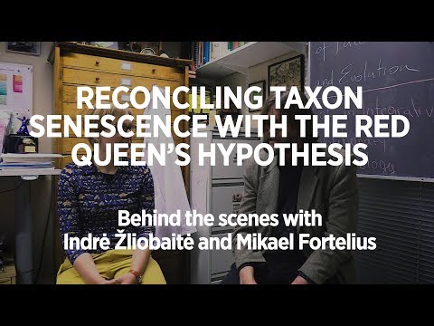 Reconciling taxon senescence with the Red Queen’s Hypothesis  | University of Helsinki