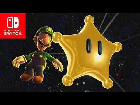 Super Luigi Galaxy (Mario 3D Allstars) - 100% Full Game Walkthrough Part 5 - No Commentary Gameplay