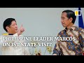 Philippine president Marcos Jnr pays first official visit to Indonesia