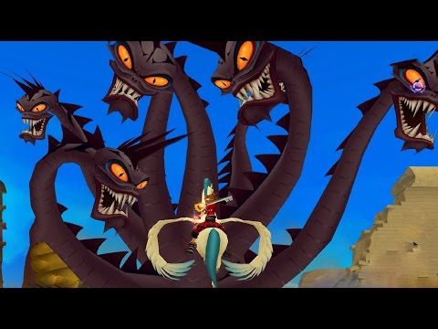 Kingdom Hearts 2: Hydra Boss Fight (PS3 1080p)