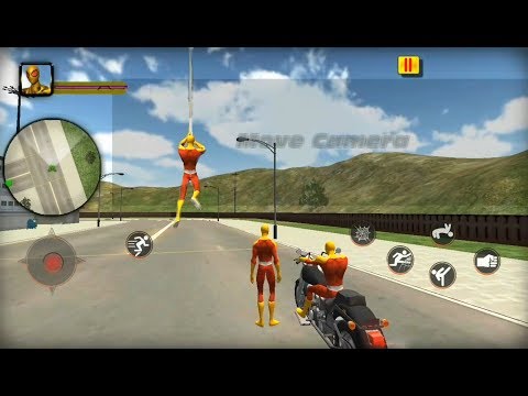 Flying Spider Hero Rope Superhero Rescue Mission | Flying Superhero City Rescue - Android GamePlay