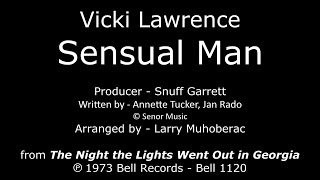 Sensual Man [1973 Side-B SINGLE] Vicki Lawrence - &quot;The Night the Lights Went Out...&quot; LP