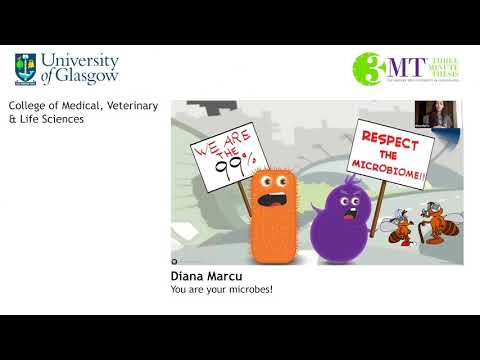 3MT 2021- Diana Marcu- MVLS- You are your microbes!