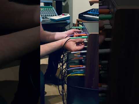 Roland System 100m Modular Bass Sequence