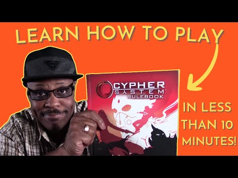 Learn the Basics - How To Play the Cypher System.  @Montecookgames