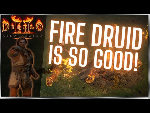 D2R - The Fire Druid Is MUCH BETTER Than People Think In Ladder 2.4!
