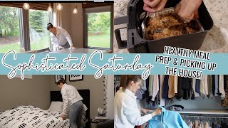 MAXIMIZE YOUR WEEKEND // Get Everything Done At Home! + Picking Up The Messes