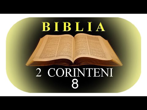 2 CORINTENI     8  - Dărnicia macedonenilor