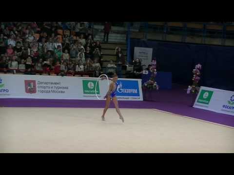 Aleksandra Soldatova (RUS)  hoop  Q  Grand Prix Moscow 2017