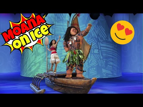 Moana On Ice - Disney On Ice - Full show Of Moana - Dare To Dream  😍