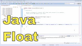 14y - Learn Java - Floating Point Variables - Exercise 2