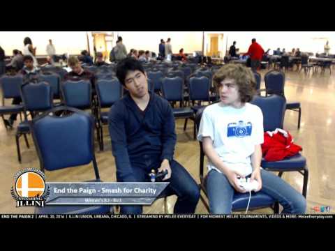 End the Paign 2 - ZamU (Fox) vs. BERT | Grouch (Sheik) - SSBM - Winners R2