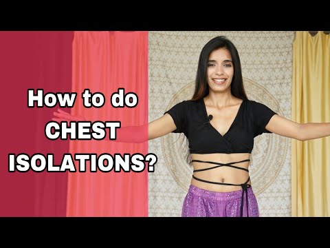 Class 2 - Chest isolations (With Subtitles) | Learn to Bellydance with Simran | Online dance class #