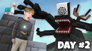 AI coding Minecraft from scratch (day 2)