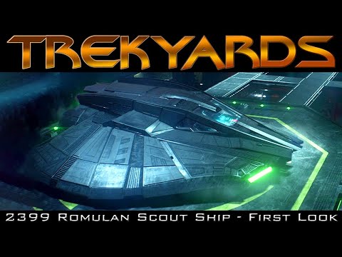 2399 Romulan Scout Ship - First Look